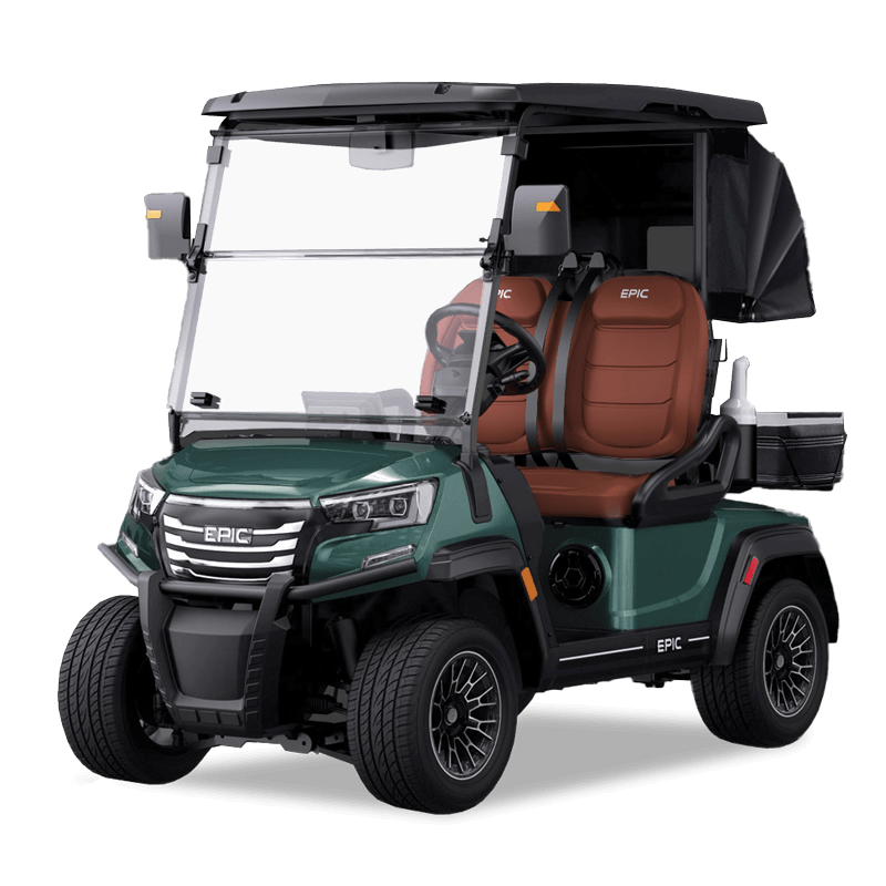 2 passenger golf cart