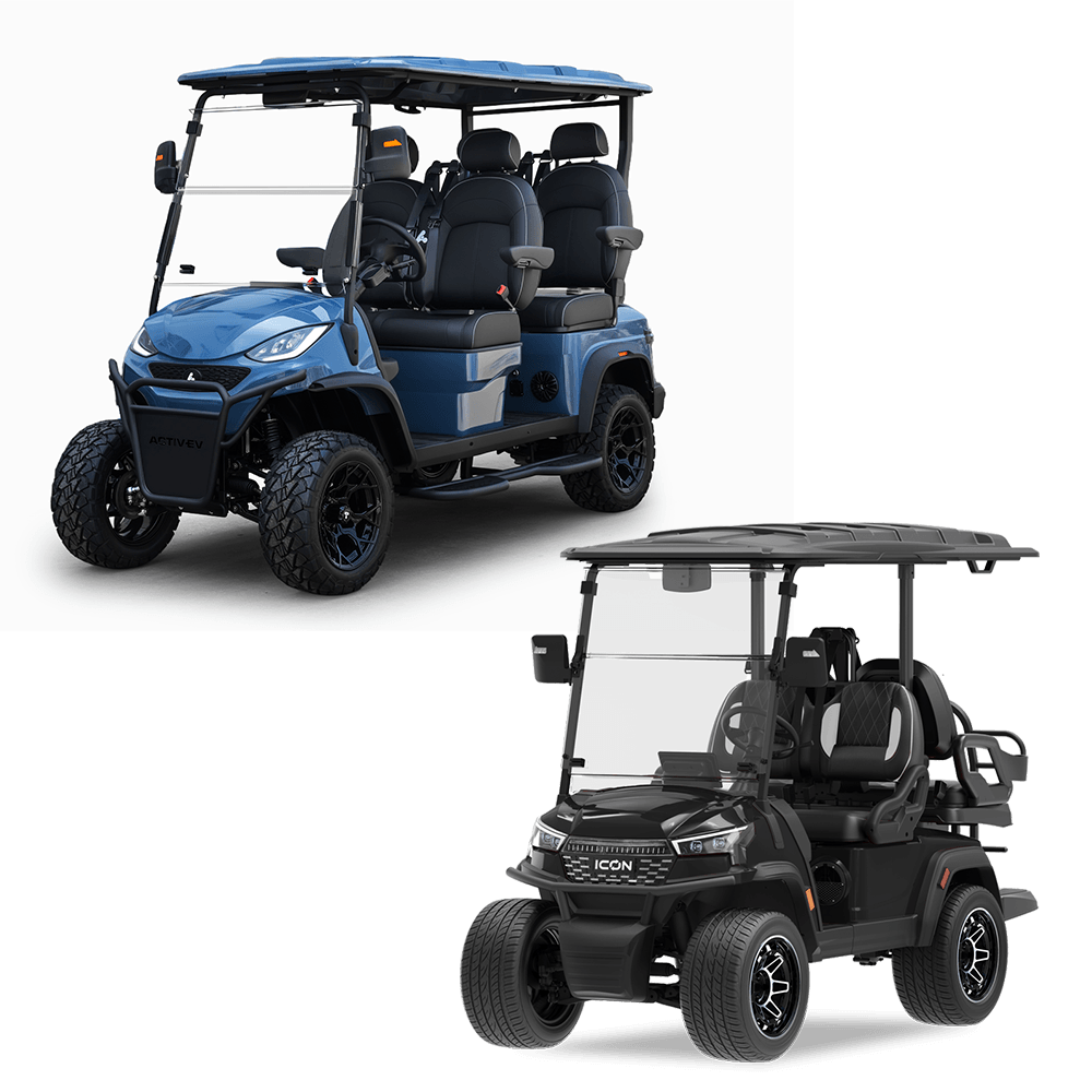 4 passenger golf cart